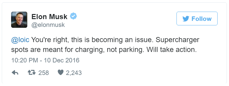 Elon Musk Tweet