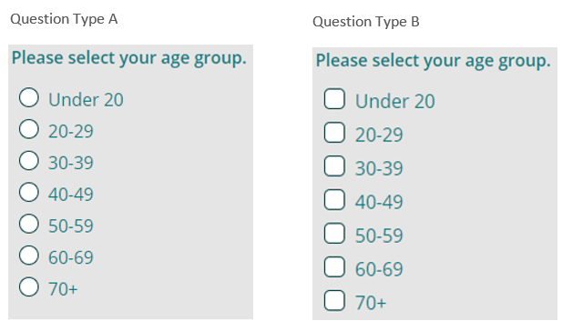 Single vs Multi Select Image
