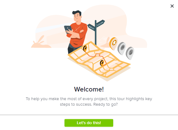 A vector image of a person using a mobile phone