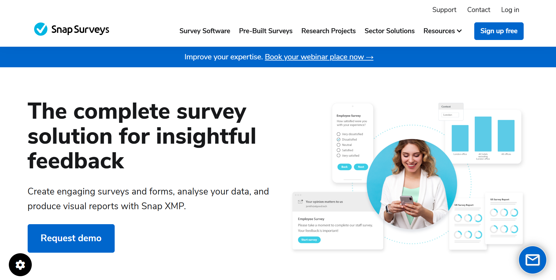 SnapSurvey Homepage