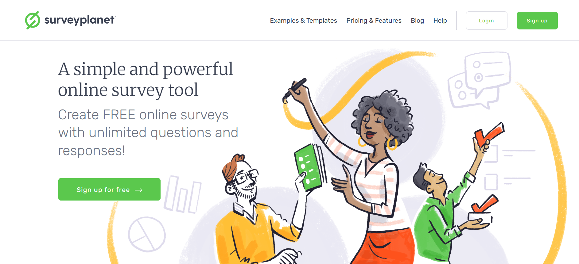 SurveyPlanet Homepage