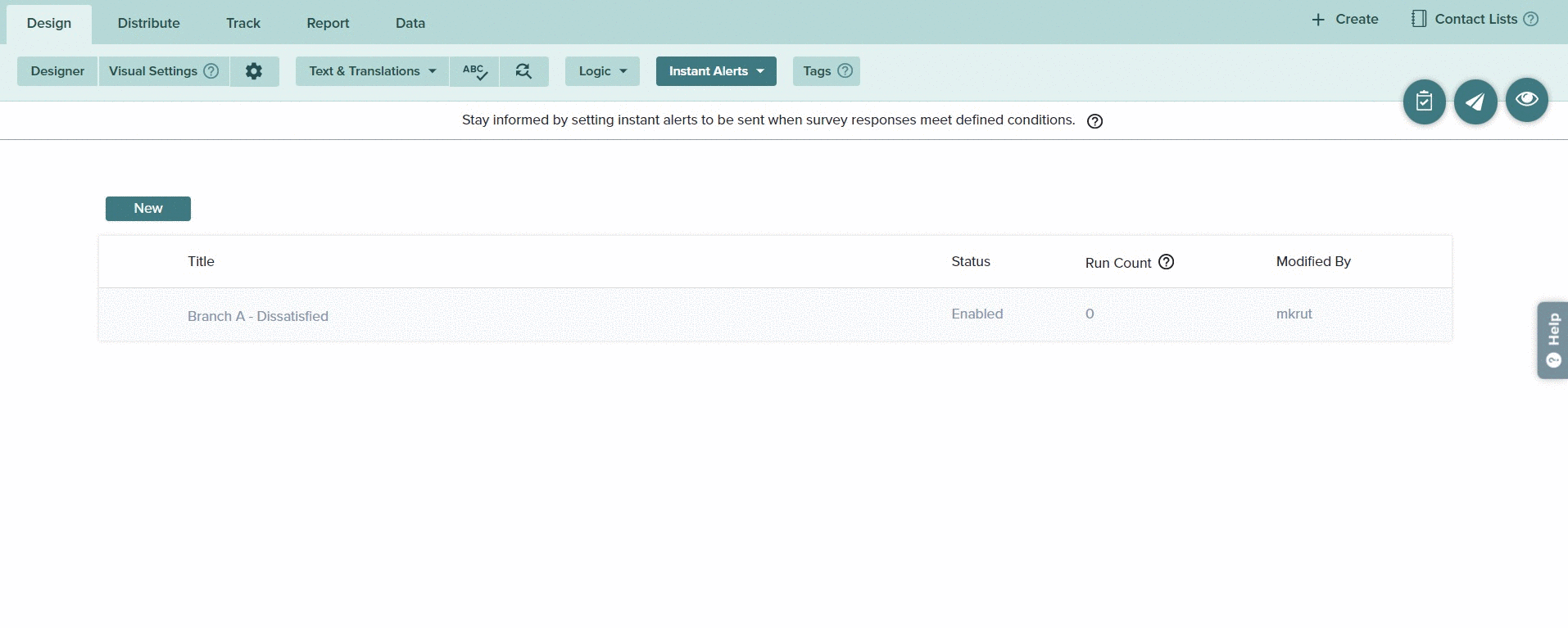 copy rules and alerts 