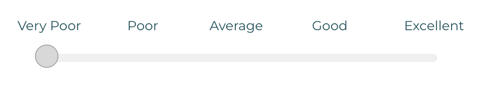 Rating style question type