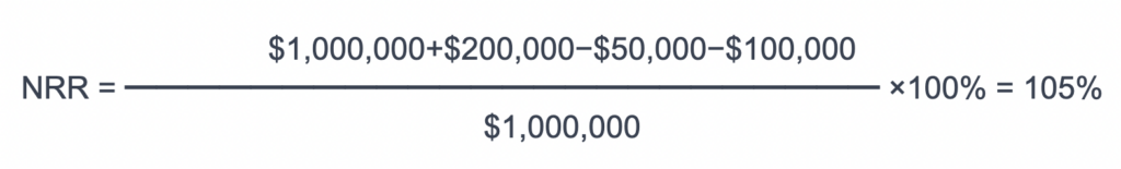 Net Revenue Retention Example