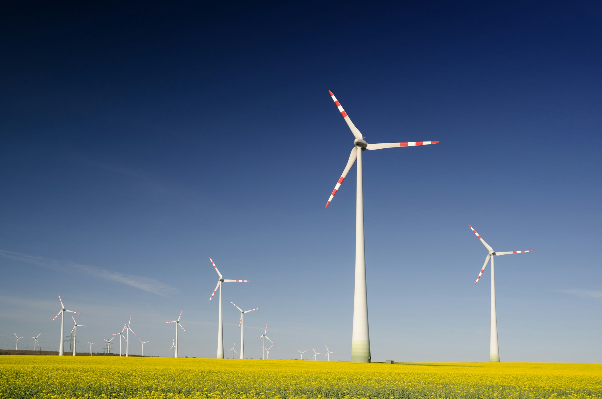 windmills represent sustainability