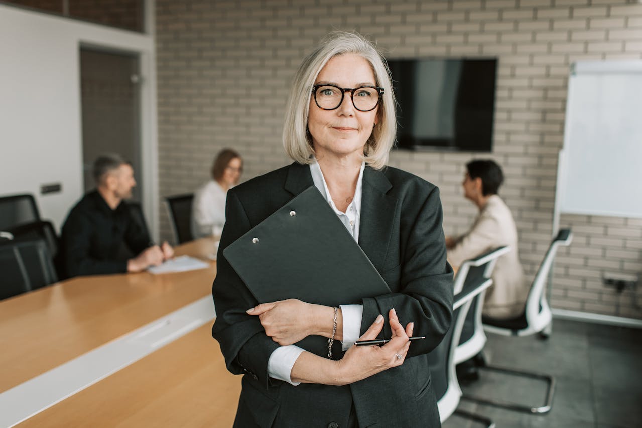 business woman quality management or AQM