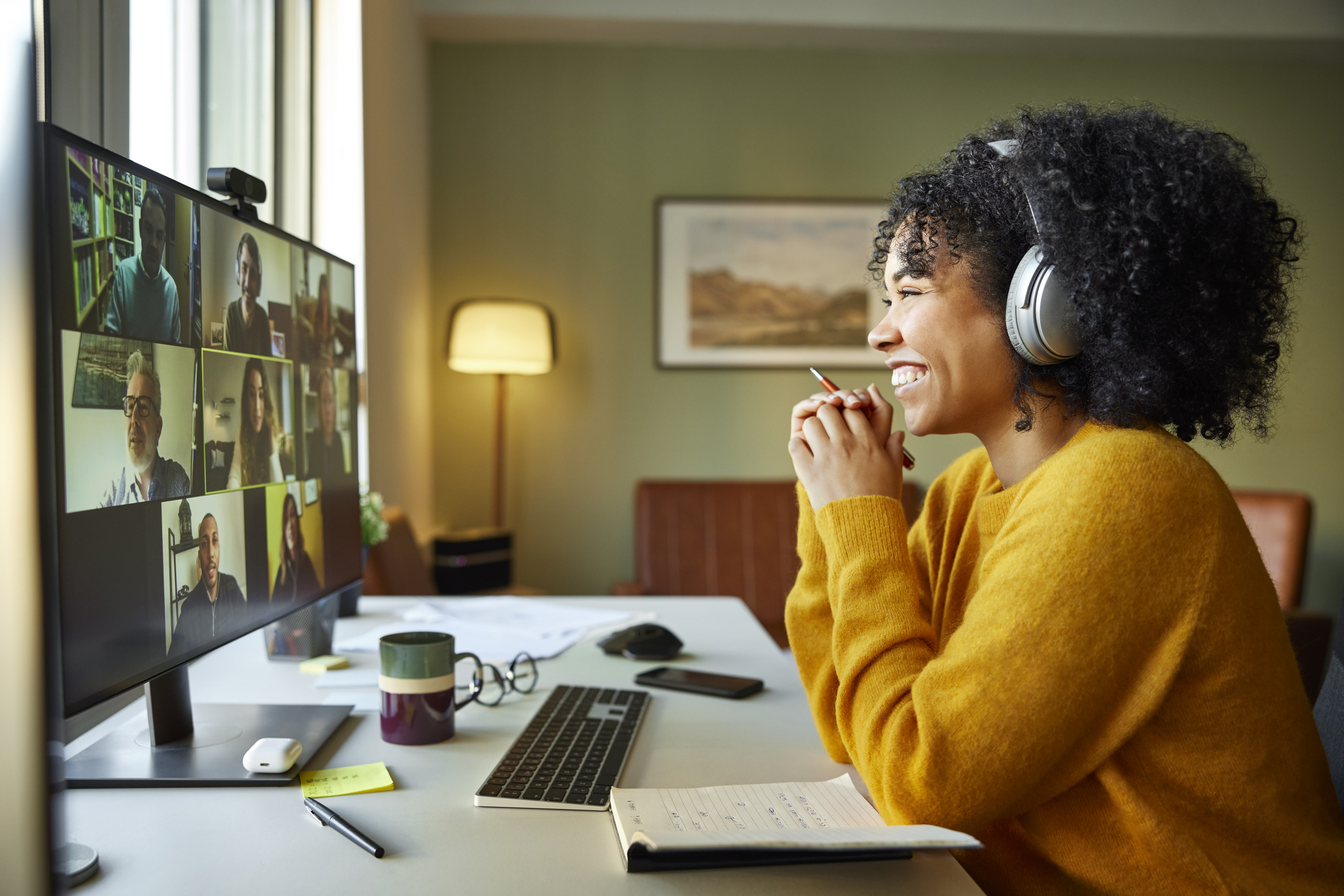 remote work culture with employee engagement