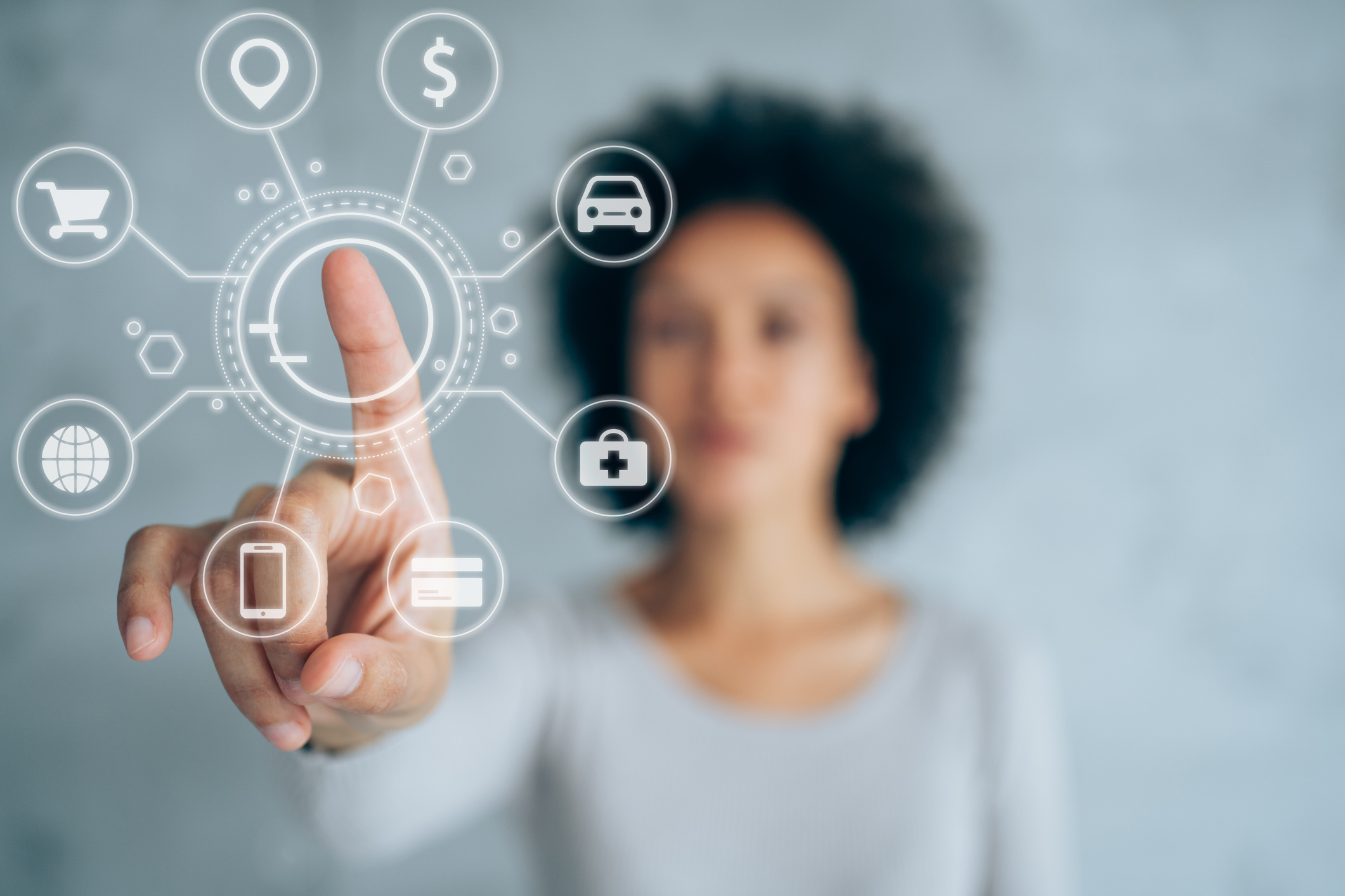 AI and CX concept - CX automation