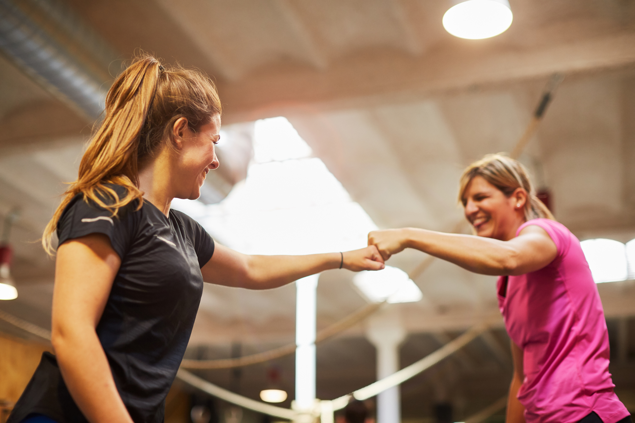 gym member retention shown through positive member interaction