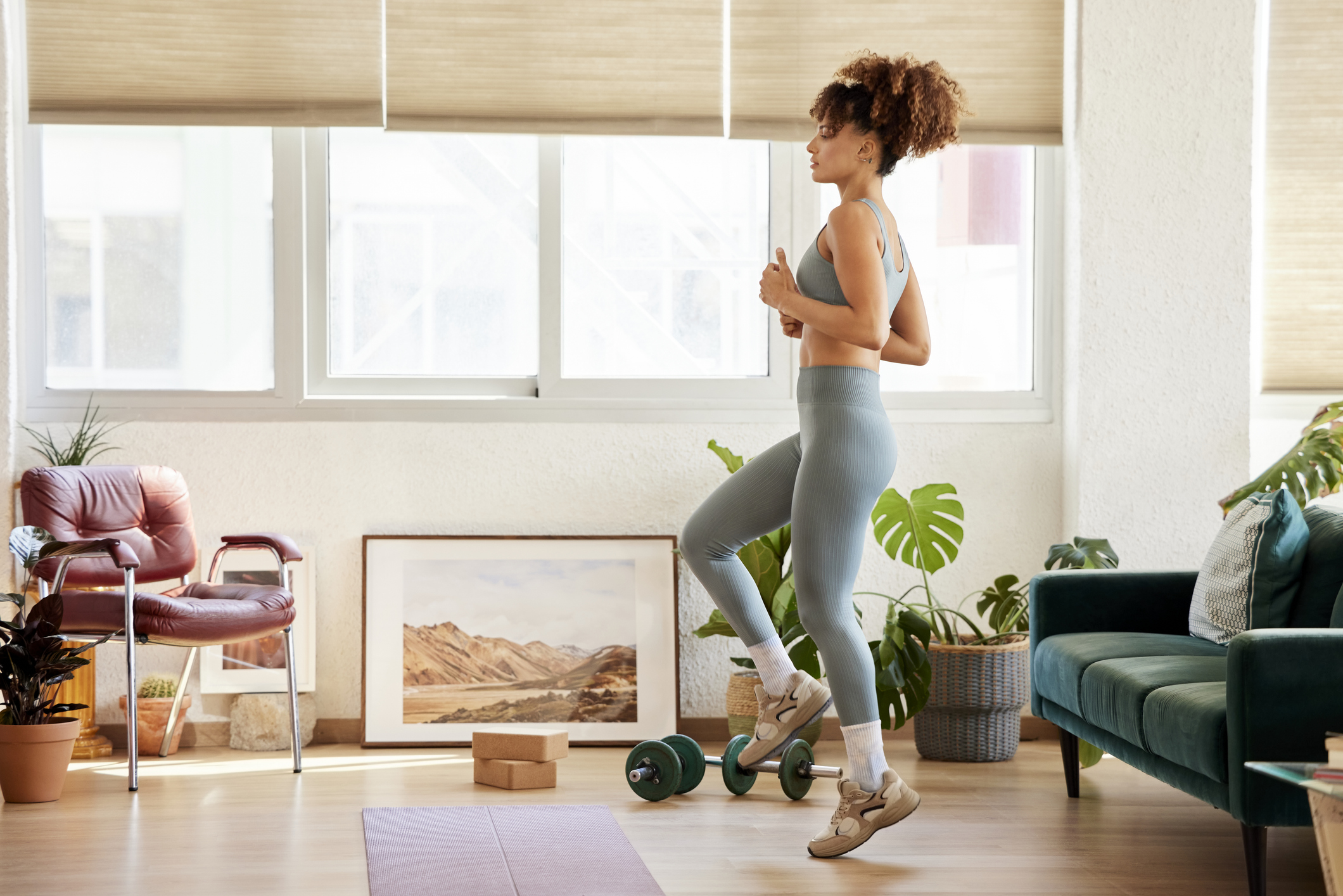 at-home workout rivals gym experience
