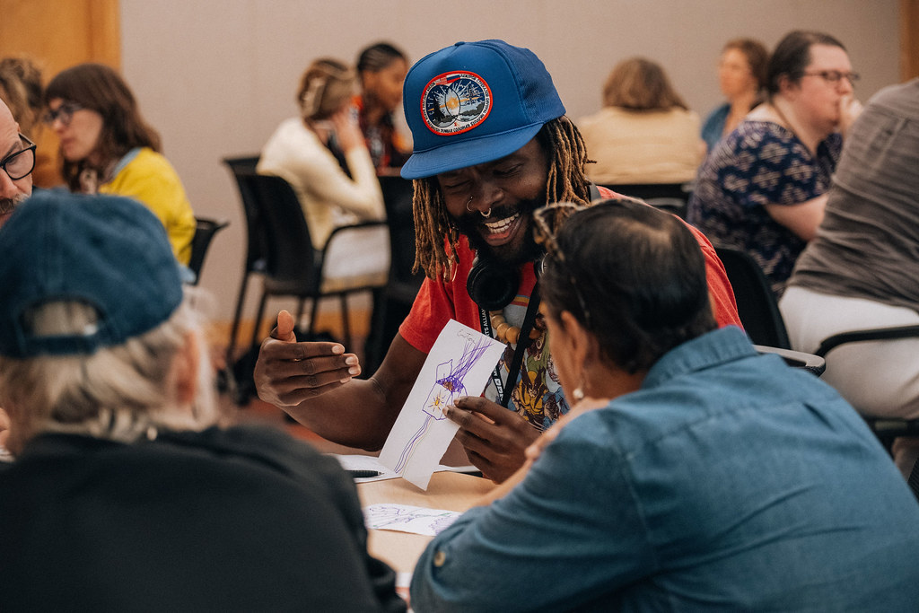 artists conversation at Artists Thrive Summit