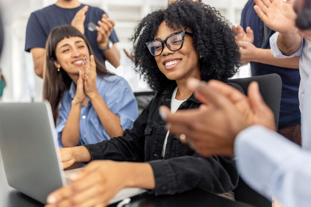 Celebrating in office - SOGOOD Awards