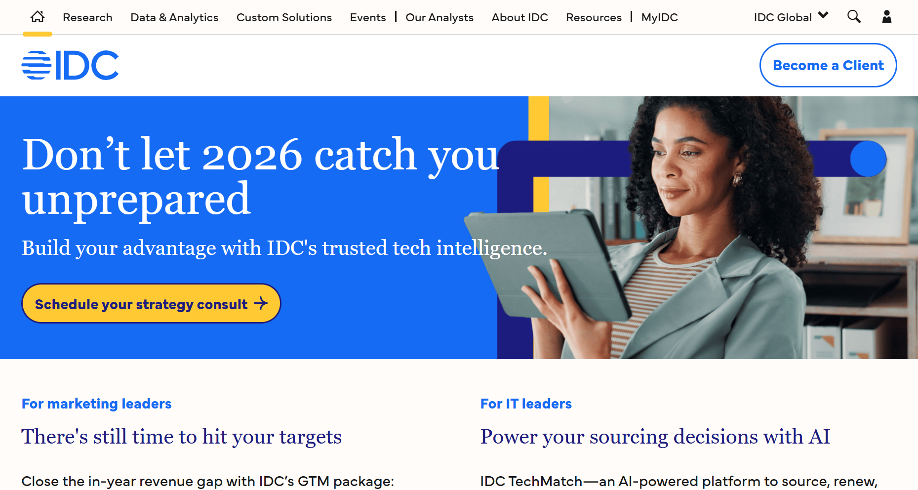 IDC Homepage