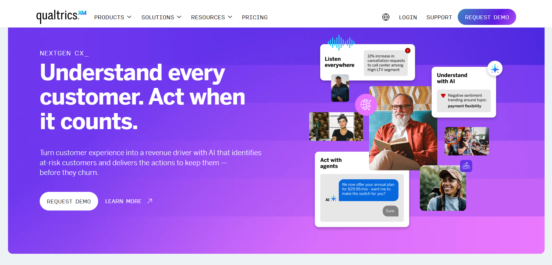 Qualtrics Homepage