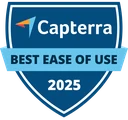 Capterra Best Ease of Use 2025